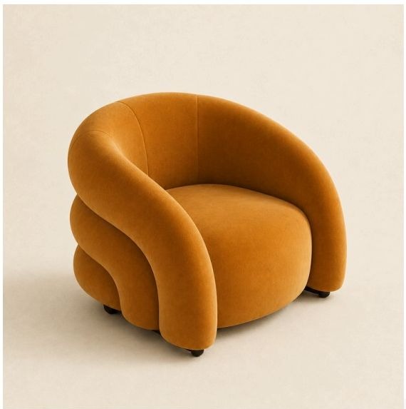 CURVA armchair by Nuri's Glam