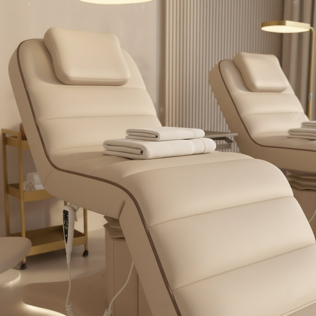 Luxe Collection – Electric Spa Bed & Chair Set