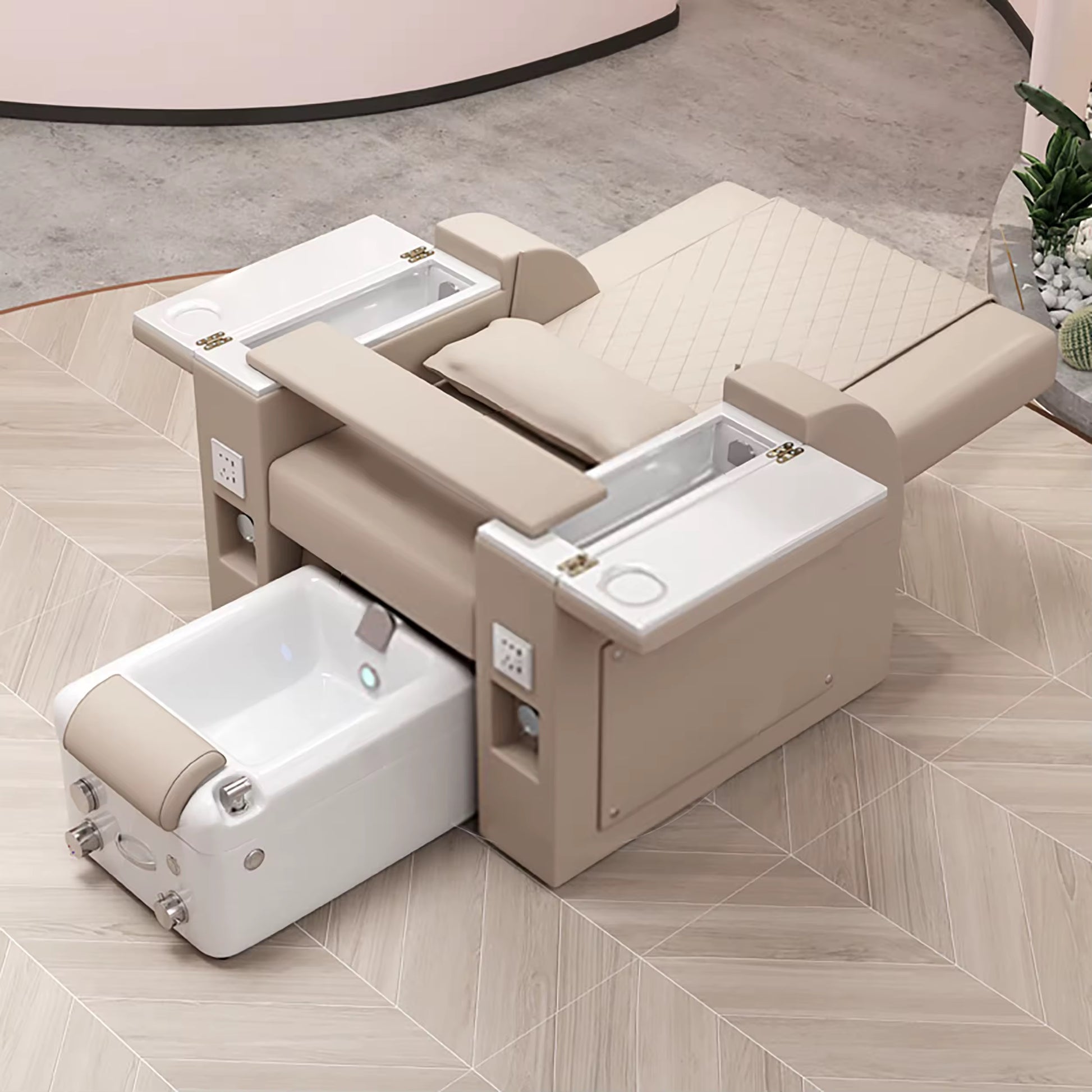 MILANO  Relax Pro– With Massage & Pedicure Wash By Nuri's Glam