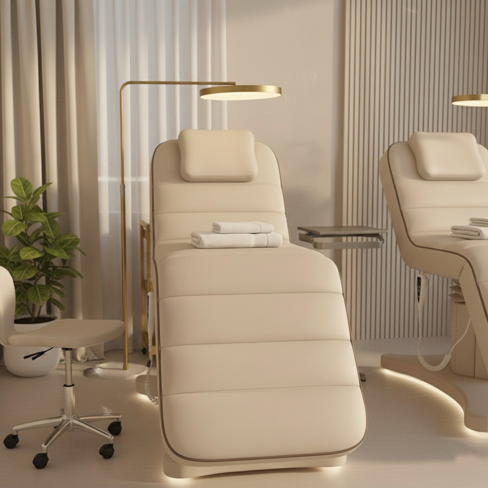 Luxe Collection – Electric Spa Bed & Chair Set