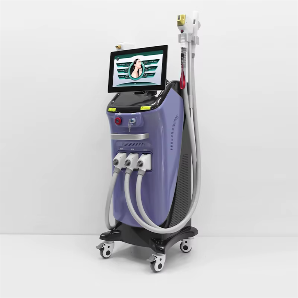 3-in-1 Premium Laser System: Hair Removal | Tattoo Removal | Skin Rejuvenation